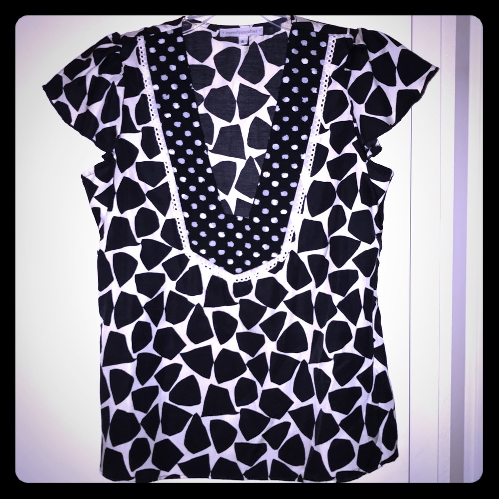 NWOT CoreyLynnCalter Boutique blouse🦒